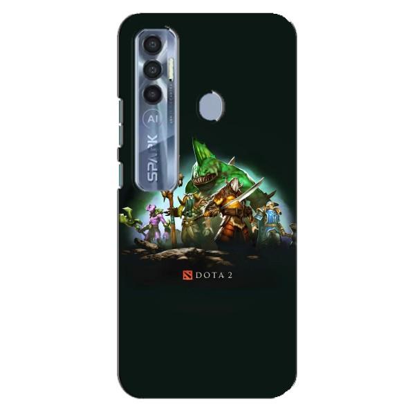 Чехлы с тематикой Киберспорт для TECNO Spark 7 Pro (VPrint) – DOTA 2