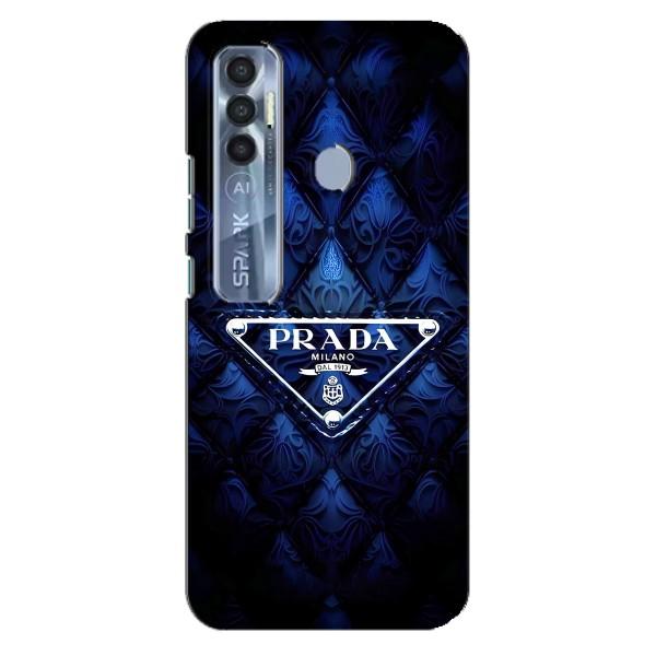 Чохол (Dior, Prada, YSL, Chanel) для TECNO Spark 7 Pro – Прада