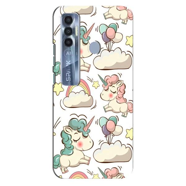 Чехол для Техно Спарк 7 Про - (Единорожки - Новинки) (AlphaPrint) – Единорожки