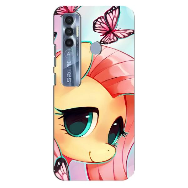 Чехол для Техно Спарк 7 Про - (Единорожки - Новинки) (AlphaPrint) – Племя единорогов