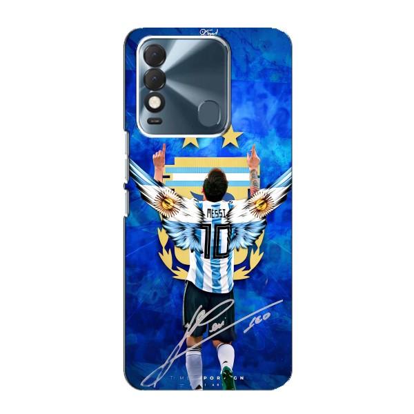 Чехлы для TECNO Spark 8 (Leo чемпион) (AlphaPrint) – Месси сборная