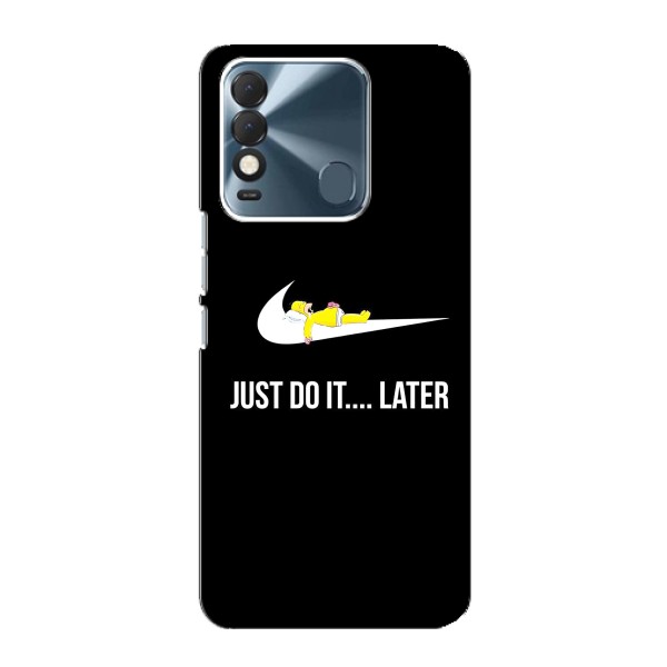 Чехол с логотипом Найк на TECNO Spark 8 – Nike just do it