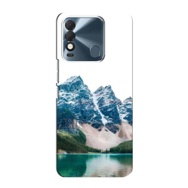 Силиконовый чехол с КАРТИНКАМИ лето для TECNO Spark 8 (AlphaPrint) – Гори