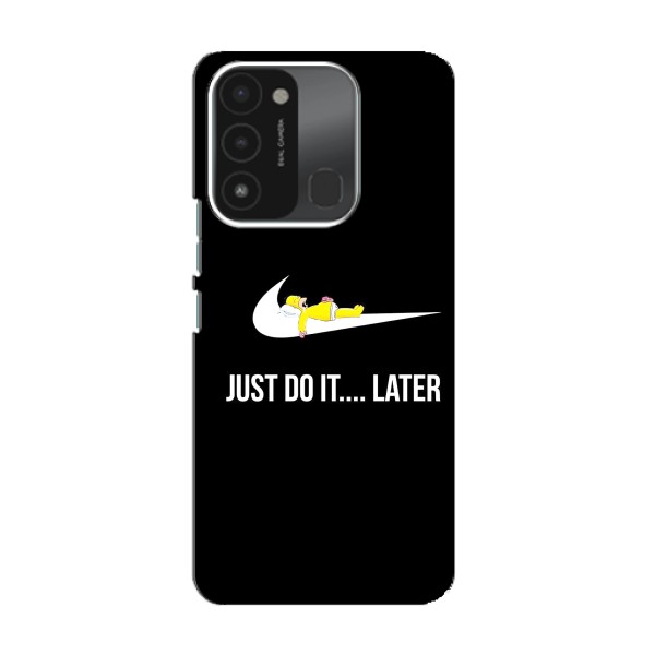 Чехол с логотипом Найк на TECNO Spark 8C – Nike just do it