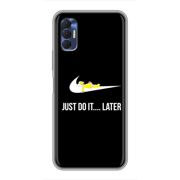 Чохол з логтипом Найк на TECNO Spark 8P – Nike just do it