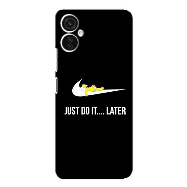 Чехол с логотипом Найк на TECNO Spark 9 Pro – Nike just do it