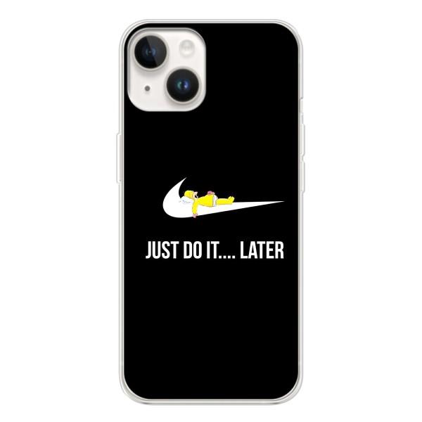Чехол с логотипом Найк на Tecno Spark Go 1 – Nike just do it