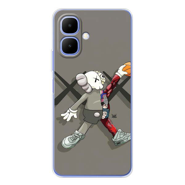 Чохли для Tecno Spark Go 2 - Bearbrick Louis Vuitton (PREMIUMPrint) – Беарбрік Джордан