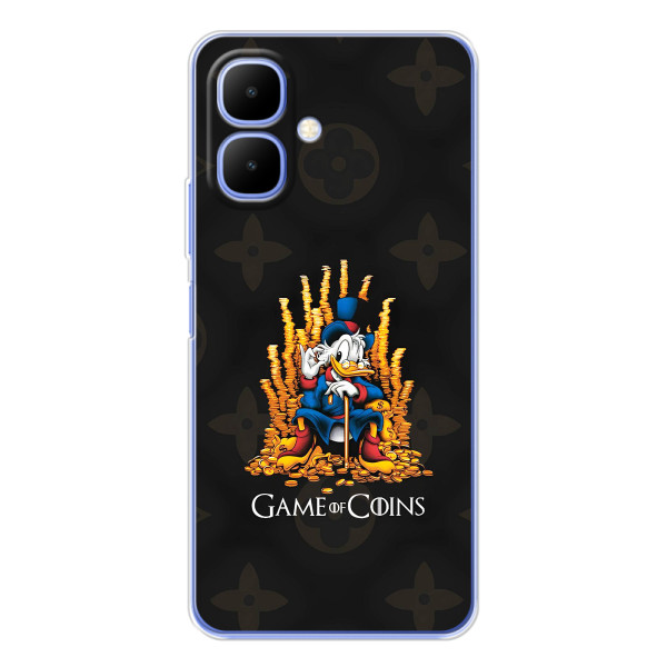 Чехлы для Tecno Spark Go 2 - Скрудж МакДак Louis Vuitton (PREMIUMPrint) – Король денег