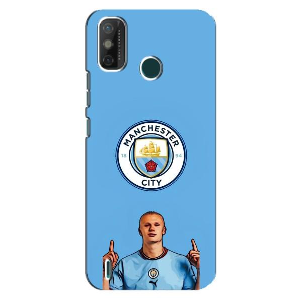 Чехлы с футболистом Ерлинг Холанд для TECNO Spark GO (2020) (AlphaPrint) – Холанд Манчестер Сити
