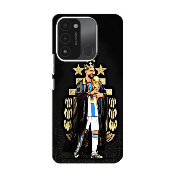 Чохли для TECNO Spark GO (2022) (Leo чемпіон) (AlphaPrint) – Мессі Король