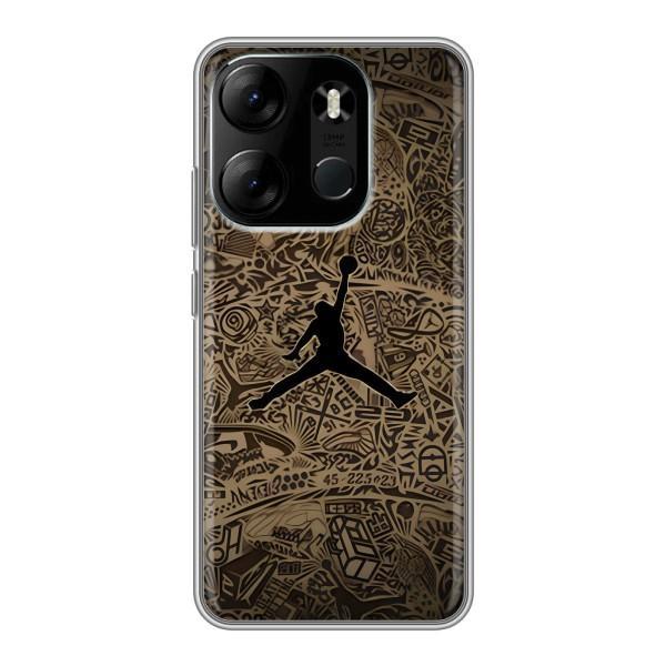 Чехлы для Tecno Spark Go 2023 (BF7) - с картинкой JORDAN (AlphaPrint) – Logo Jordan
