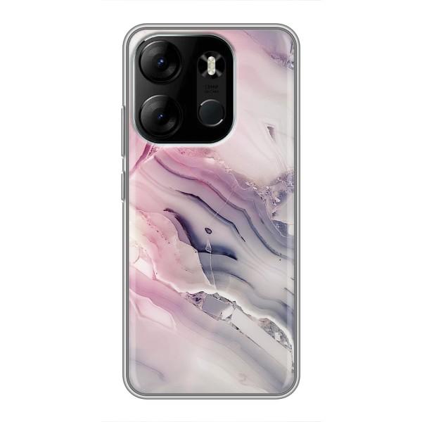 Мраморный чехол на Tecno Spark Go 2023 (BF7) (VPrint) – Пурпурный Мрамор
