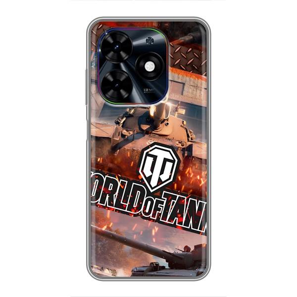 Чохли з тематикою Кіберспорт для Tecno Spark Go 2024 (BG6) (VPrint) – World of Tanks