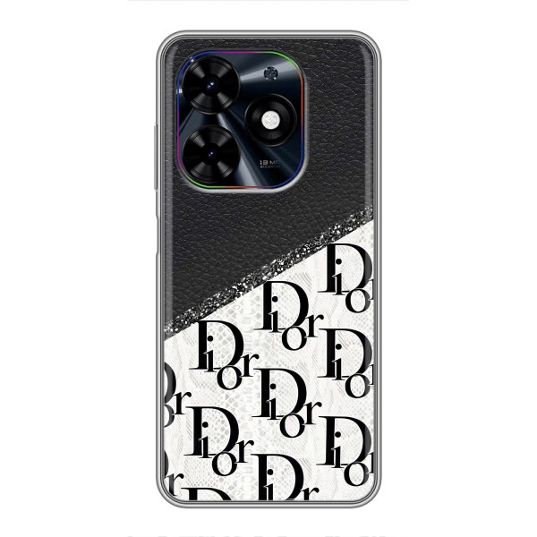 Чехол (Dior, Prada, YSL, Chanel) для Tecno Spark Go 2024 (BG6) – Диор