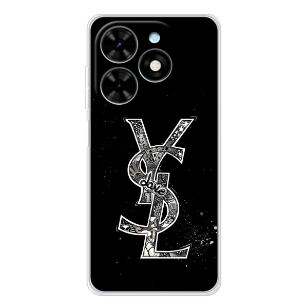 Чохол (Dior, Prada, YSL, Chanel) для Tecno Spark Go 2025 – YSL