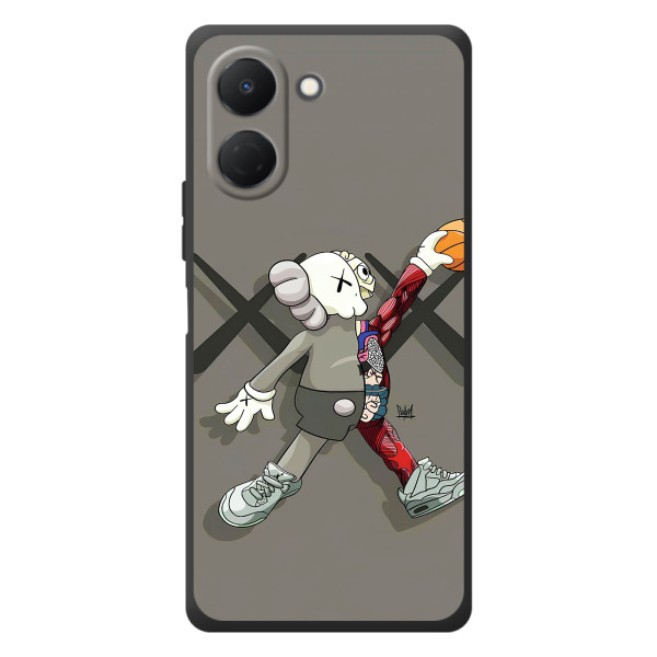 Чохли для TECNO Spark Go 3 - Bearbrick Louis Vuitton (PREMIUMPrint)