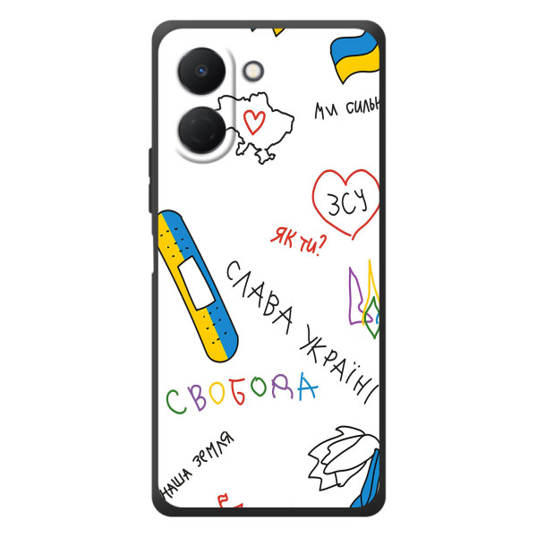 Чохли (Доброго вечора, ми за України) для 

ТЕСNO Спарк (̇̇)о ̧3 
 (AlphaPrint)
