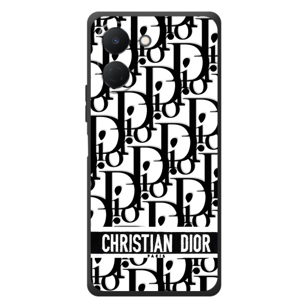 Чехол (Dior, Prada, YSL, Chanel) для TECNO Spark Go 3 – Christian Dior
