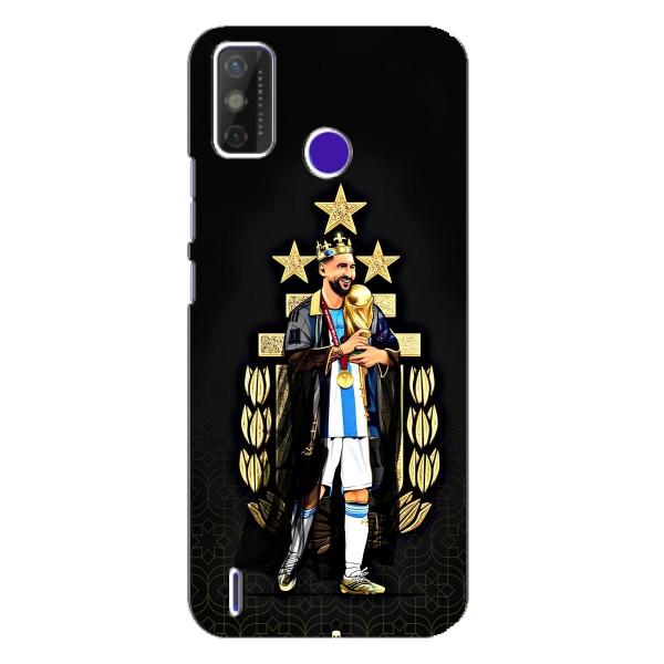 Чохли для TECNO Spark Power 2 (LC8) (Leo чемпіон) (AlphaPrint) – Мессі Король