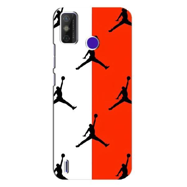 Чехлы для TECNO Spark Power 2 (LC8) - с картинкой JORDAN (AlphaPrint) – Лого Джордан