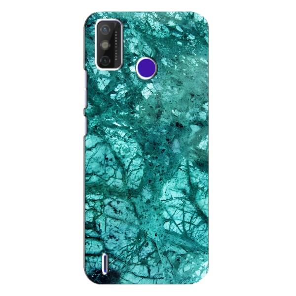 Мраморний чехол на TECNO Spark Power 2 (LC8) (VPrint) – Зелений мрамор