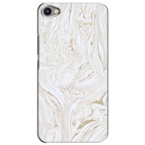 Мраморный чехол на Meizu U20 (VPrint) – Белый мрамор