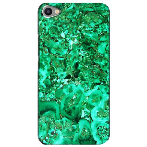 Мраморный чехол на Meizu U20 (VPrint) – Салатный Мрамор