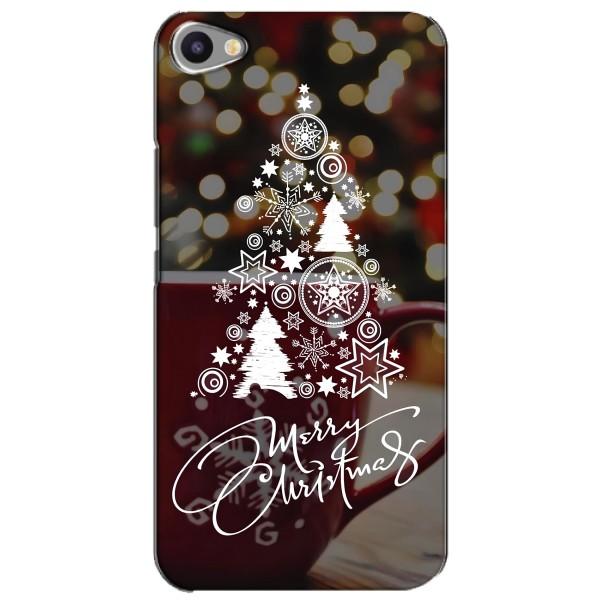 Рождественские Чехлы для Meizu U20 (VPrint) – Елочка узорная
