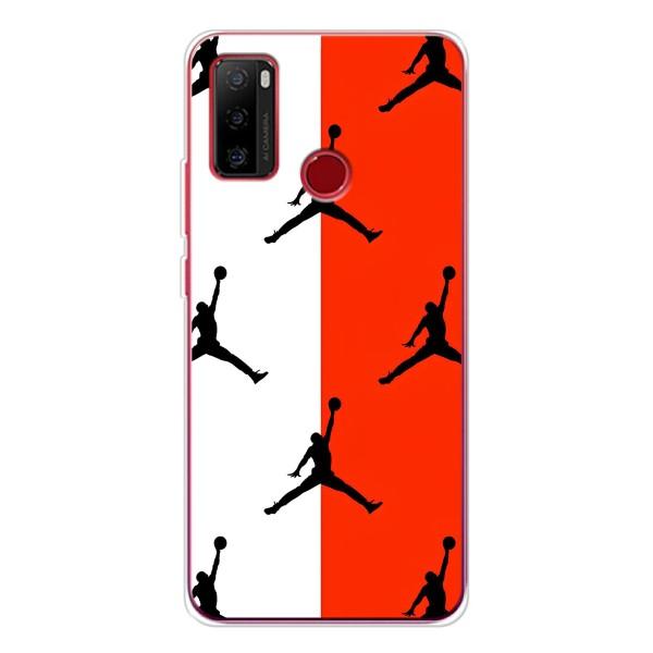 Чехлы для Ulefone Note 10 - с картинкой JORDAN (AlphaPrint) – Лого Джордан