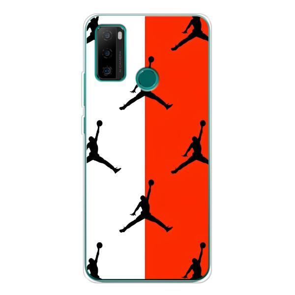 Чехлы для Ulefone Note 10P - с картинкой JORDAN (AlphaPrint) – Лого Джордан