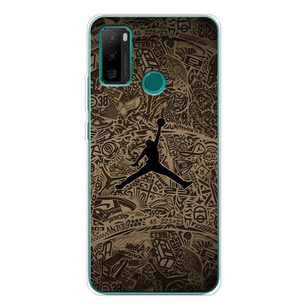Чехлы для Ulefone Note 10P - с картинкой JORDAN (AlphaPrint) – Logo Jordan