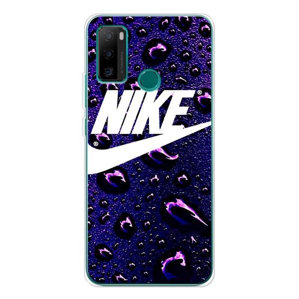 Чехол с логотипом Найк на Ulefone Note 10P – Найк на фиолетовом