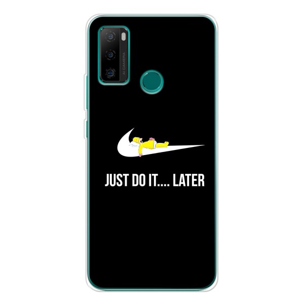 Чехол с логотипом Найк на Ulefone Note 10P – Nike just do it
