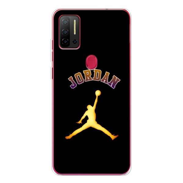 Чехлы для Ulefone Note 11P - с картинкой JORDAN (AlphaPrint) – Jordan Gold