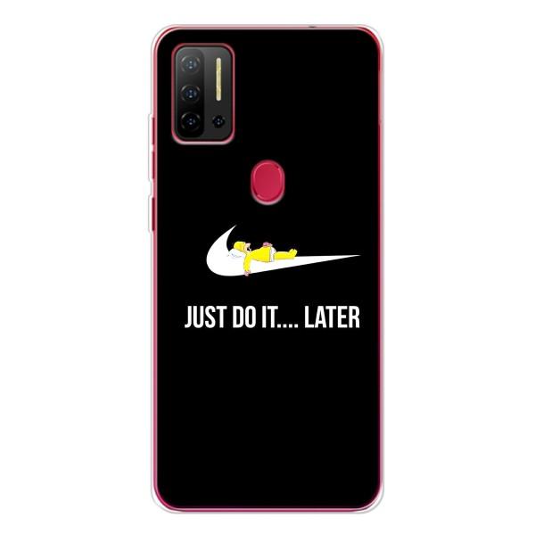 Чехол с логотипом Найк на Ulefone Note 11P – Nike just do it