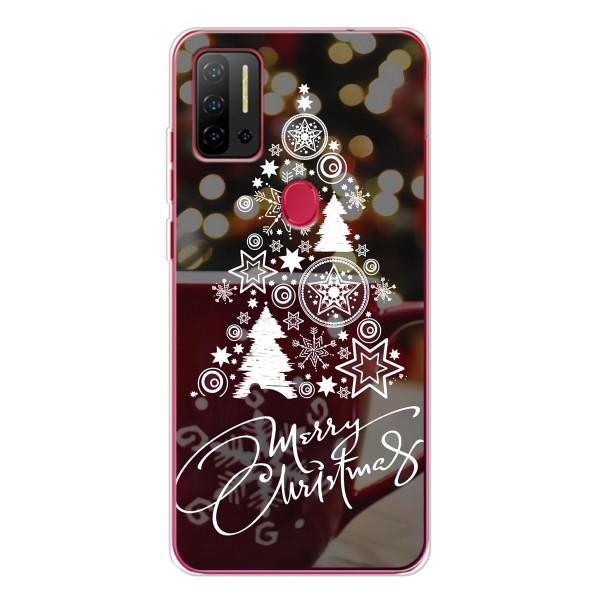 Рождественские Чехлы для Ulefone Note 11P (VPrint) – Елочка узорная