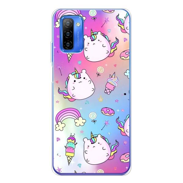 Чехол Unicorn на Ulefone Note 12 – Радуга и Единорог