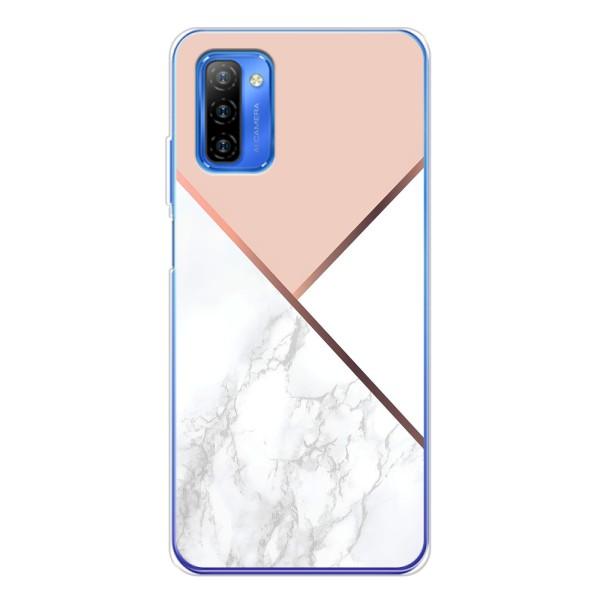 Мраморний чехол на Ulefone Note 12 (VPrint) – Тройний мрамор