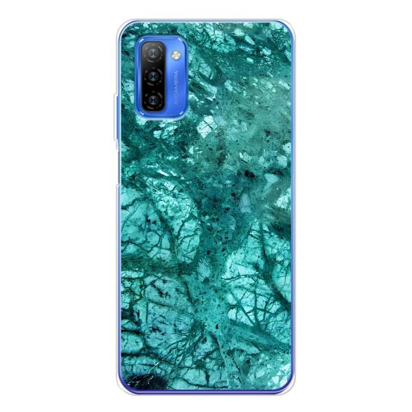 Мраморний чехол на Ulefone Note 12 (VPrint) – Зелений мрамор