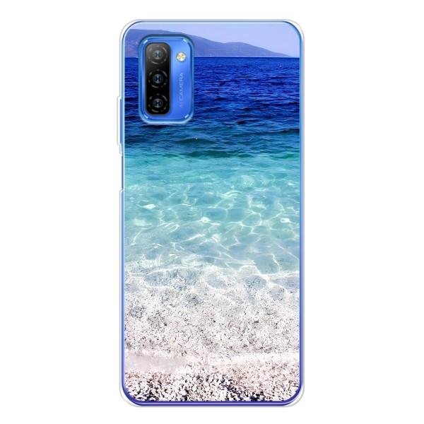 Силиконовый чехол с КАРТИНКАМИ лето для Ulefone Note 12 (AlphaPrint) – Море