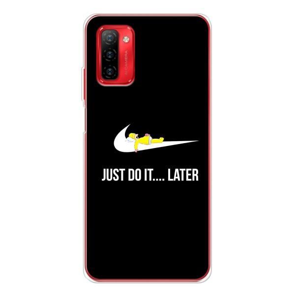 Чехол с логотипом Найк на Ulefone Note 12P – Nike just do it