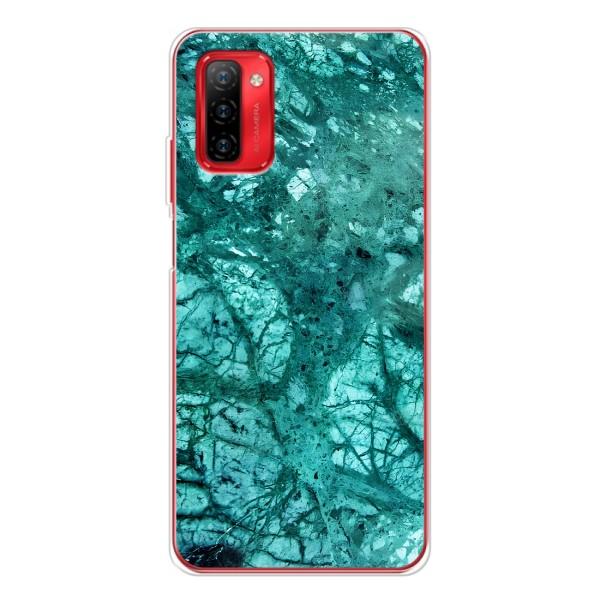 Мраморный чехол на Ulefone Note 12P (VPrint) – Зеленый мрамор