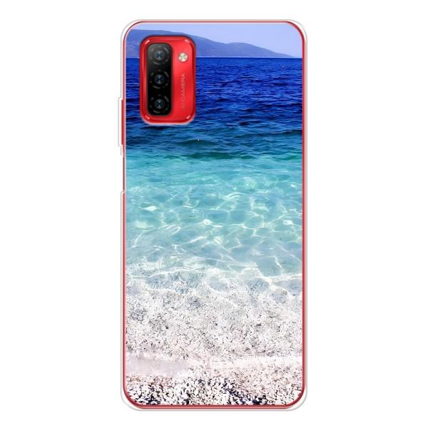 Силиконовый чехол с КАРТИНКАМИ лето для Ulefone Note 12P (AlphaPrint) – Море