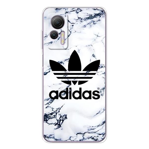 Чехлы Адидас для Ulefone Note 14 (AlphaPrint) – Адидас на мраморе