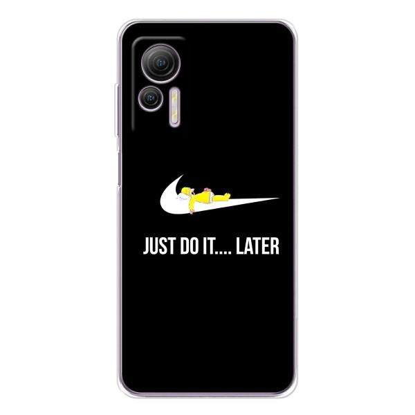 Чехол с логотипом Найк на Ulefone Note 14 – Nike just do it