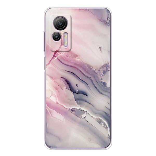 Мраморний чехол на Ulefone Note 14 (VPrint) – Пурпурний Мрамор