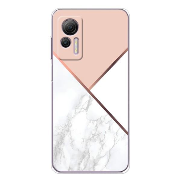 Мраморний чехол на Ulefone Note 14 (VPrint) – Тройний мрамор