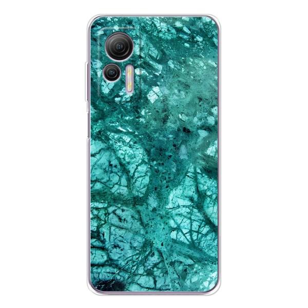 Мраморний чехол на Ulefone Note 14 (VPrint) – Зелений мрамор
