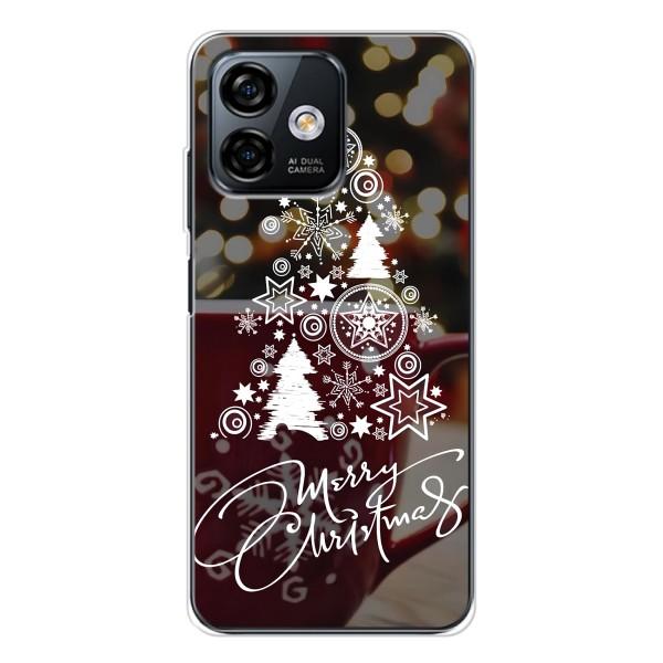 Різдвяні Чохли для Ulefone Note 16 Pro (VPrint) – Ялинка яскрава